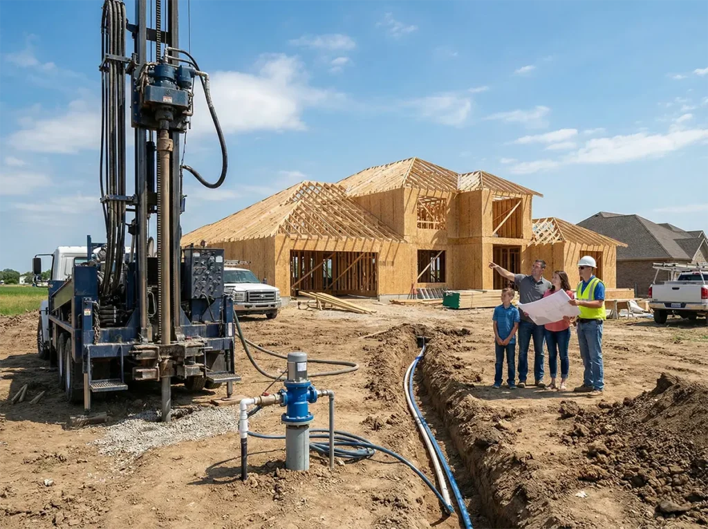 Rotary Drilled Water Well Installation Service